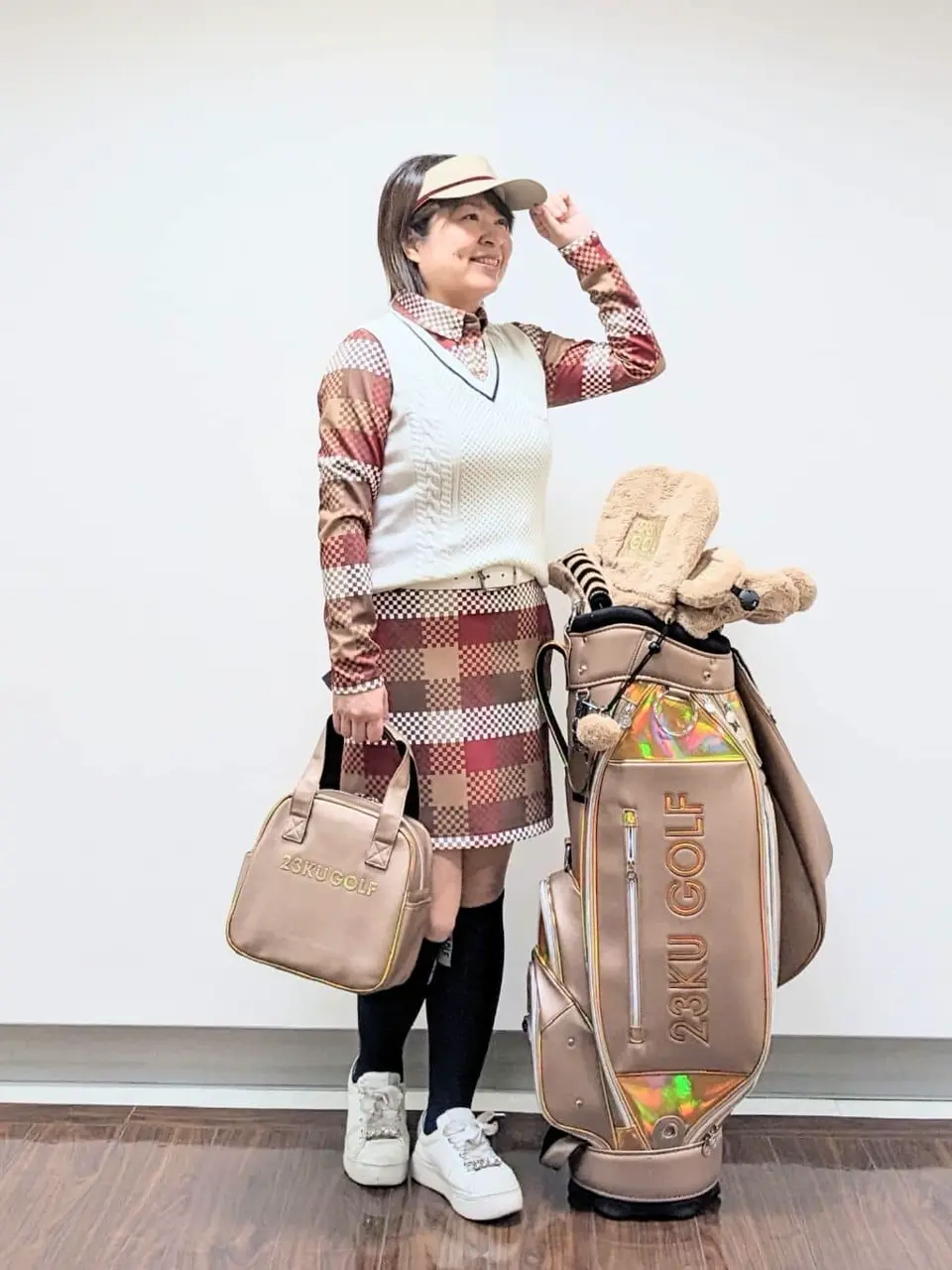 23区GOLF 市川真理子 コーディネート画像