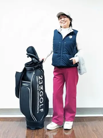 23区GOLF 市川真理子 コーディネート画像