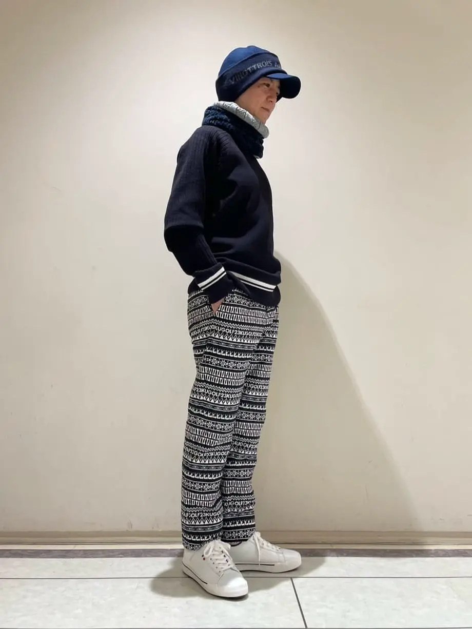 23区GOLF 藤田 コーディネート画像