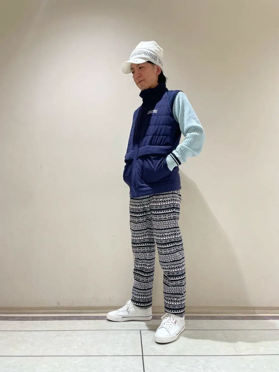 23区GOLF 藤田 コーディネート画像