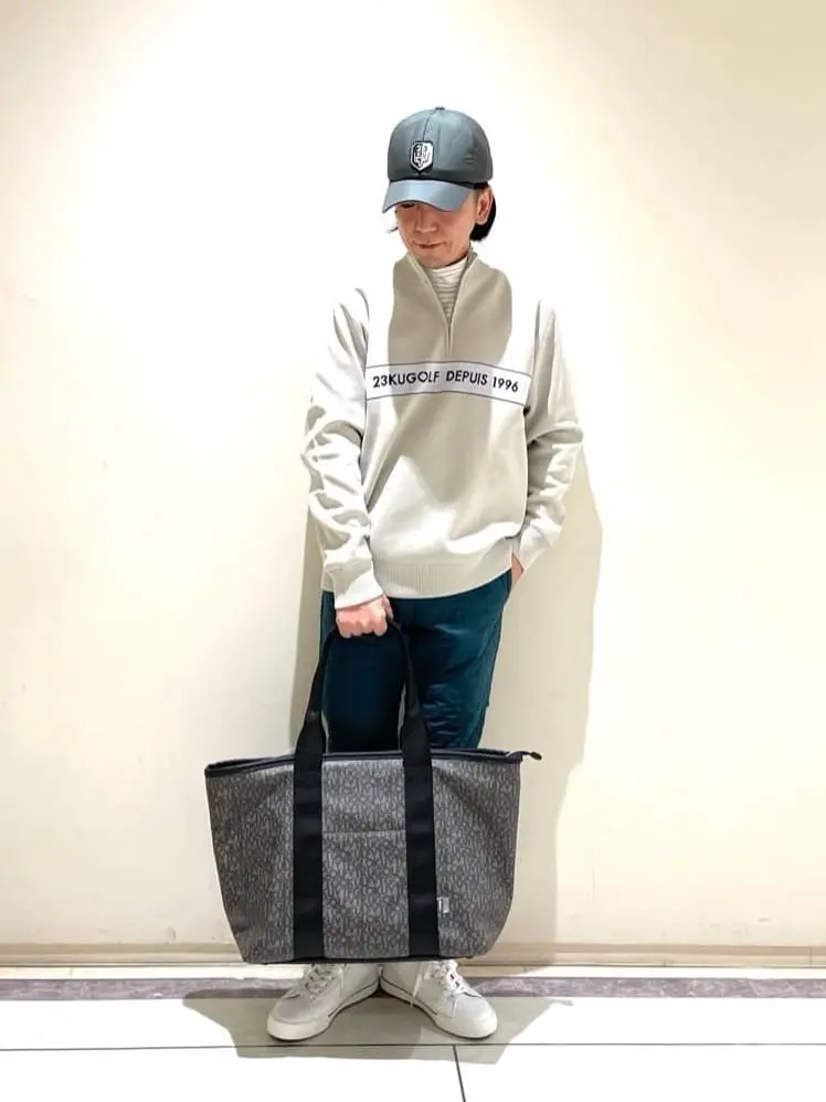 23区GOLF 藤田 コーディネート画像