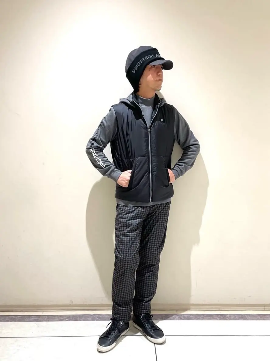 23区GOLF 藤田 コーディネート画像