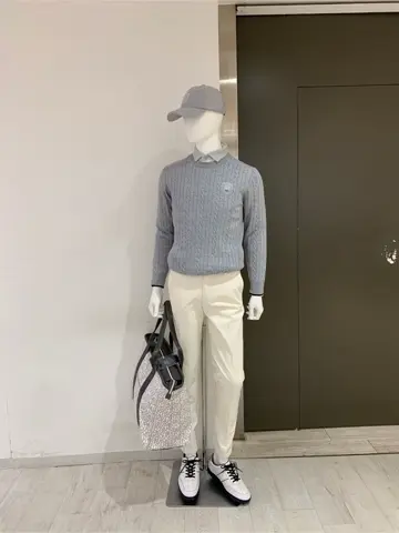 23区GOLF 松屋スタッフ コーディネート画像