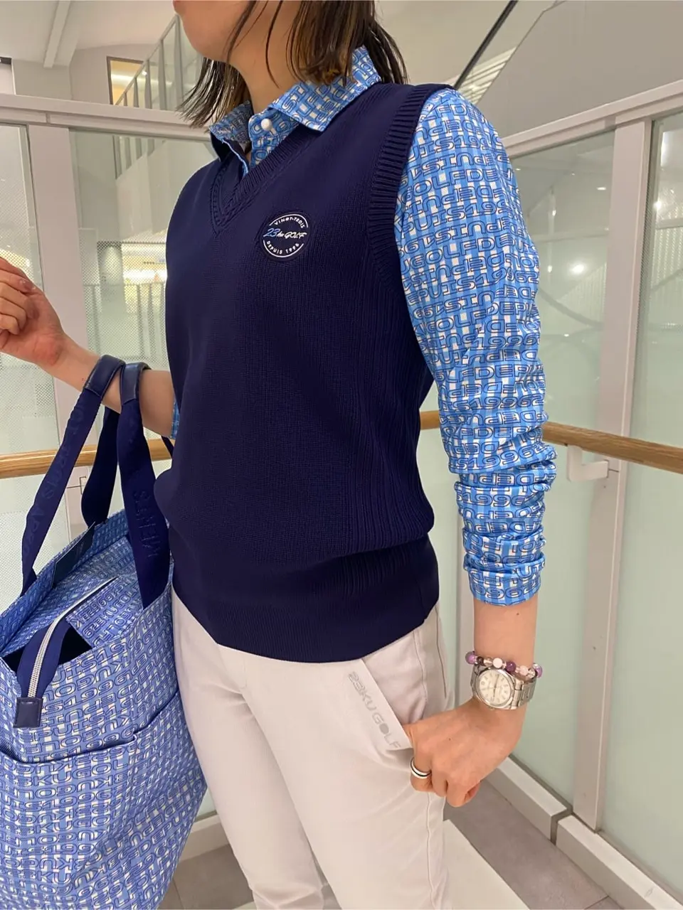 23区GOLF 草野 コーディネート画像