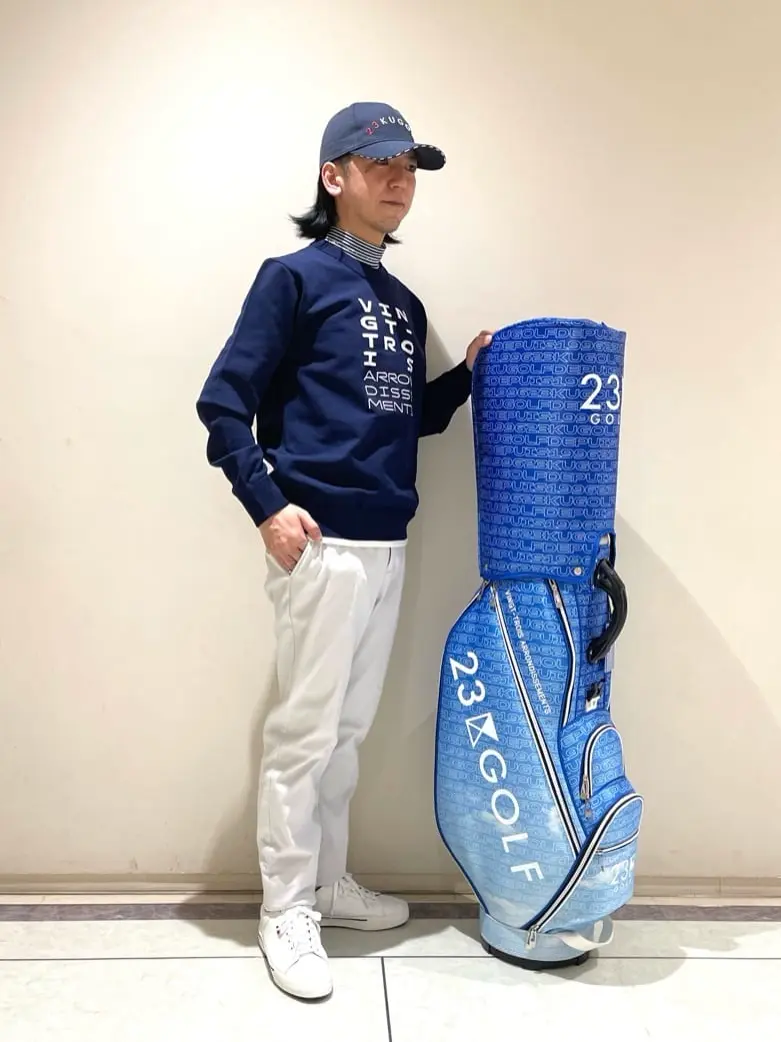 23区GOLF 藤田 コーディネート画像