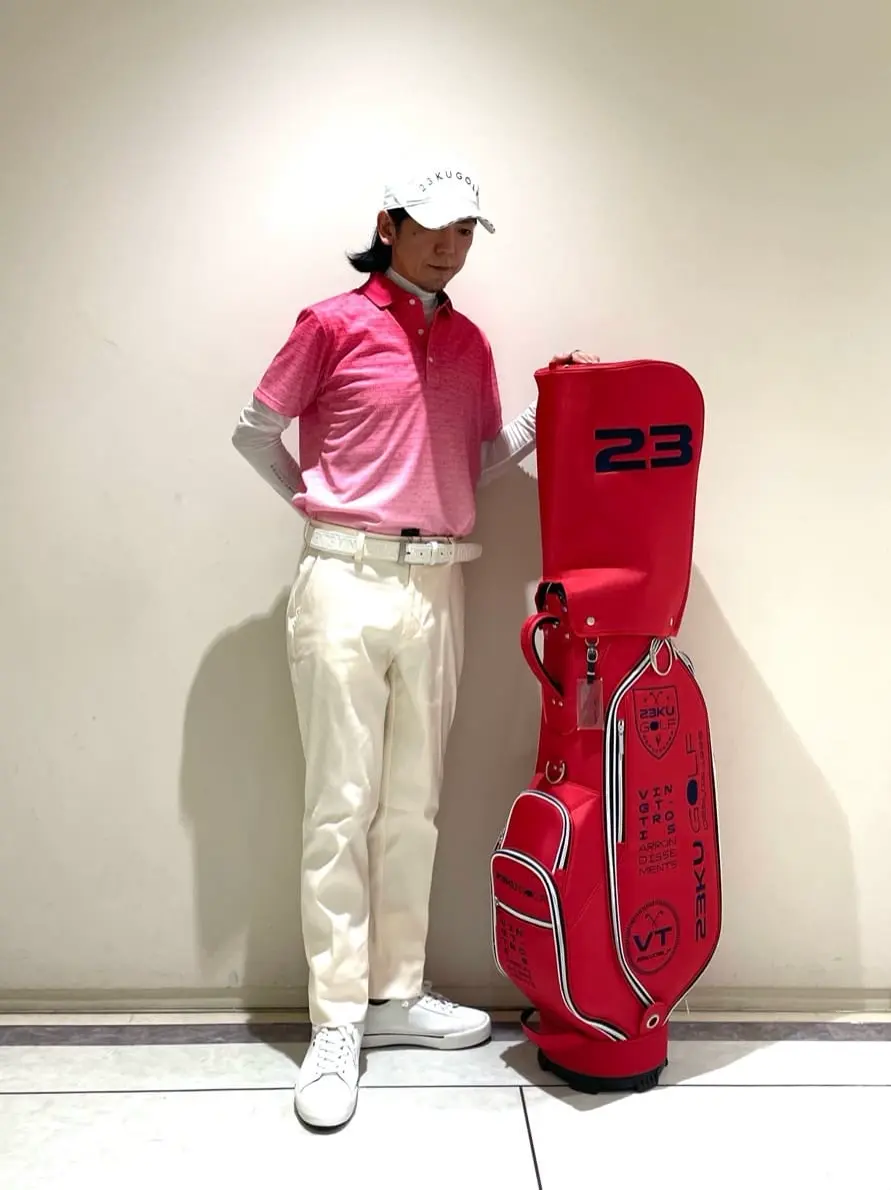23区GOLF 藤田 コーディネート画像