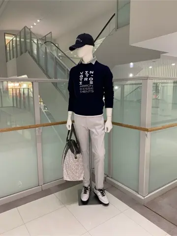 23区GOLF 松屋スタッフ コーディネート画像