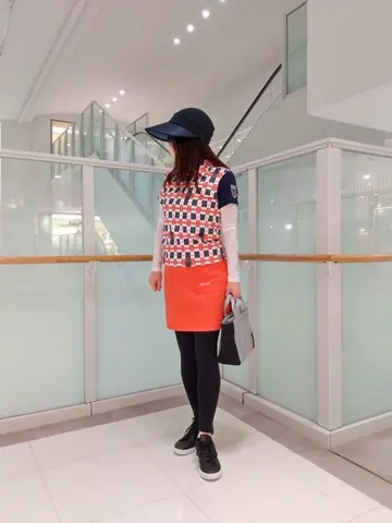 23区GOLF スタッフ コーディネート画像