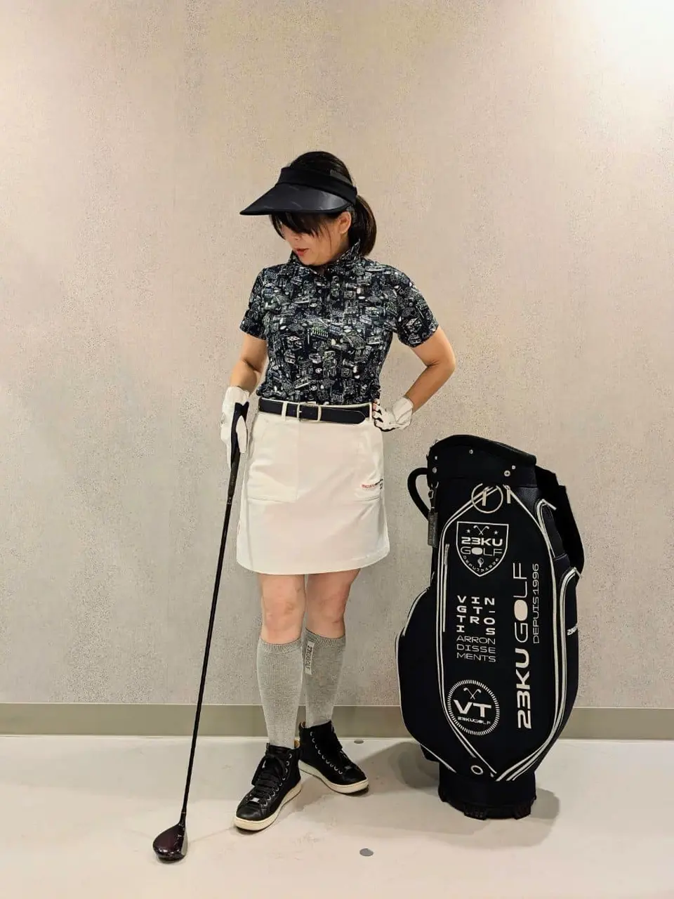 23区GOLF すみ コーディネート画像