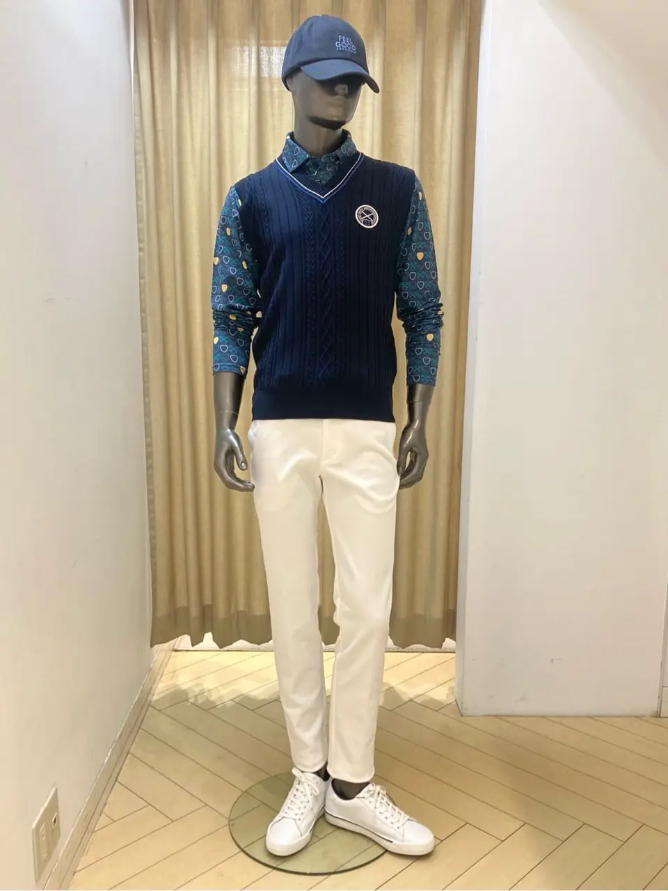 23区GOLF スタッフ コーディネート画像