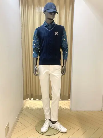 23区GOLF スタッフ コーディネート画像