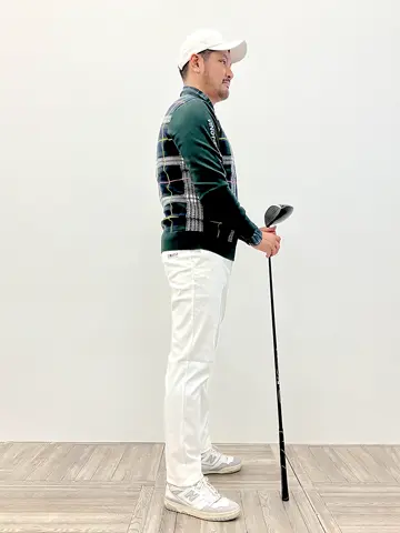 23区GOLF 柴田 コーディネート画像