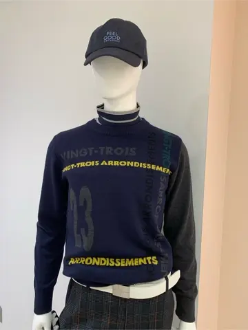 23区GOLF 松屋スタッフ コーディネート画像