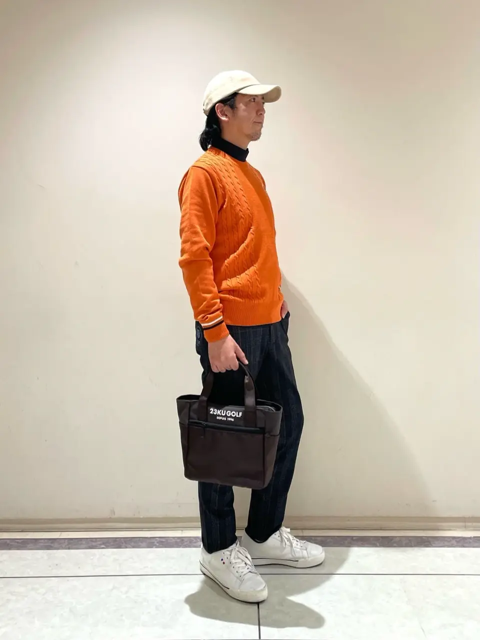 23区GOLF 藤田 コーディネート画像