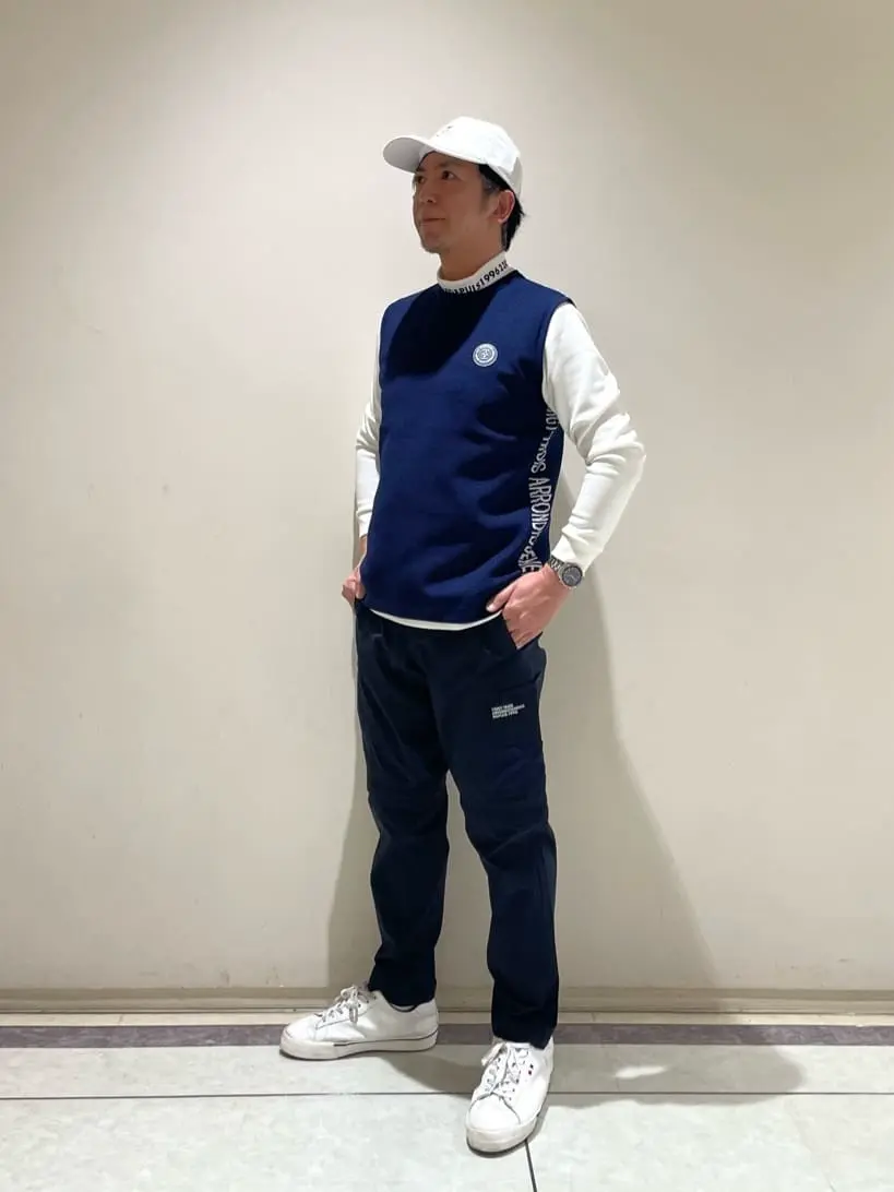 23区GOLF 藤田 コーディネート画像