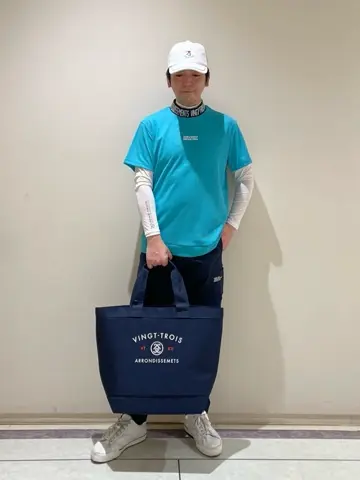 23区GOLF 藤田 コーディネート画像