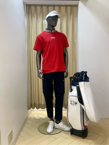 23区GOLF スタッフ コーディネート画像