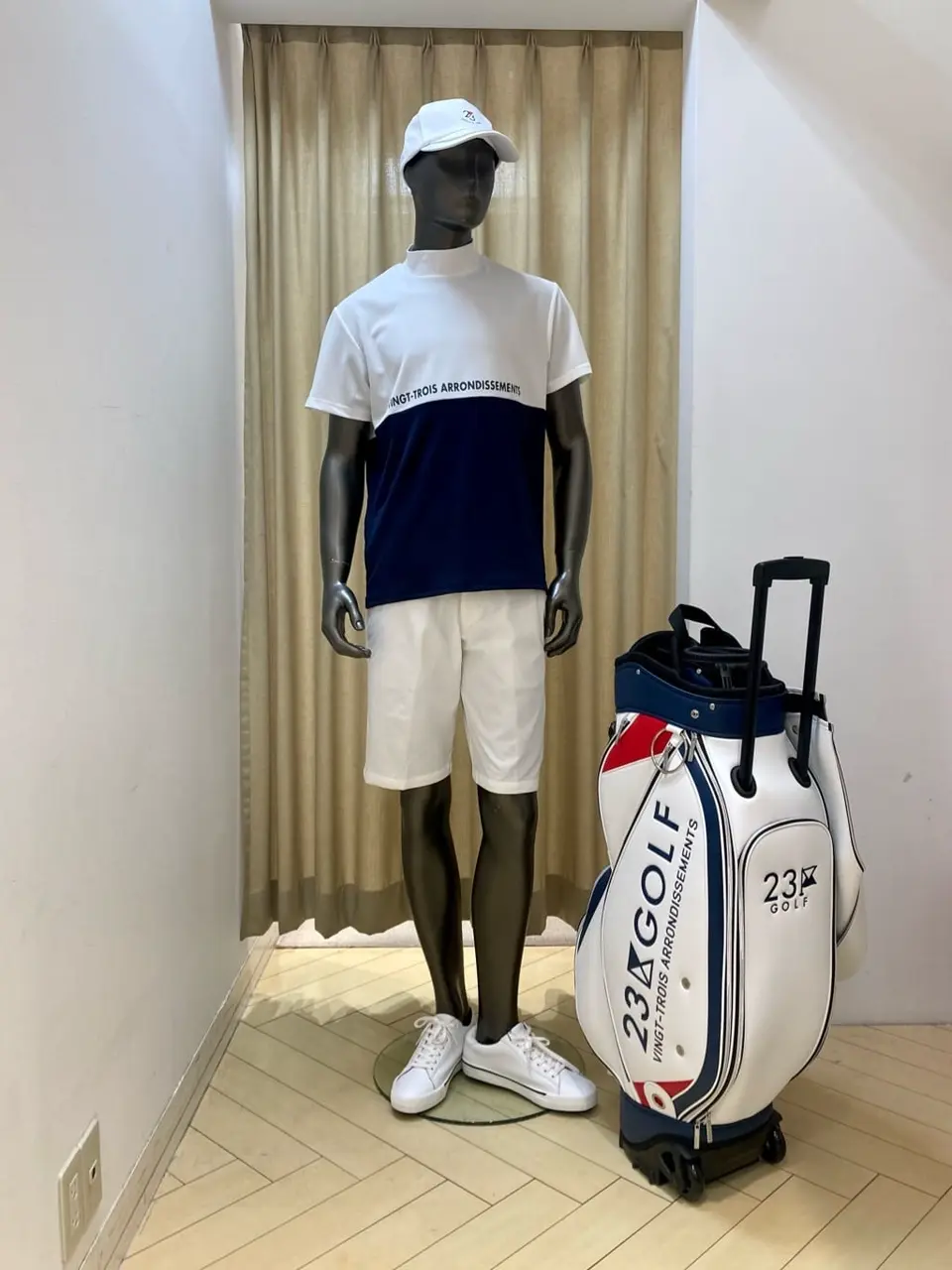 23区GOLF スタッフ コーディネート画像