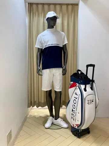 23区GOLF スタッフ コーディネート画像