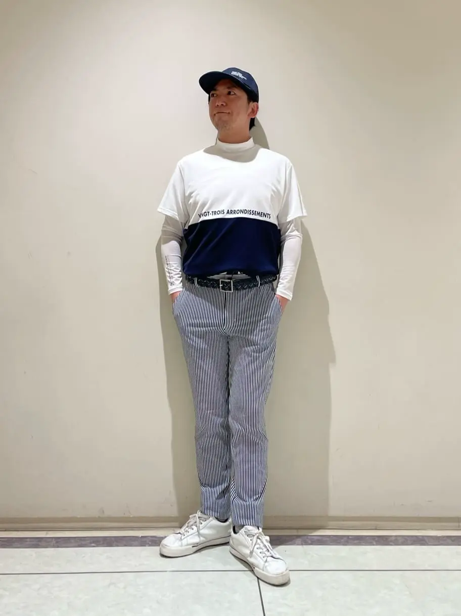 23区GOLF 藤田 コーディネート画像