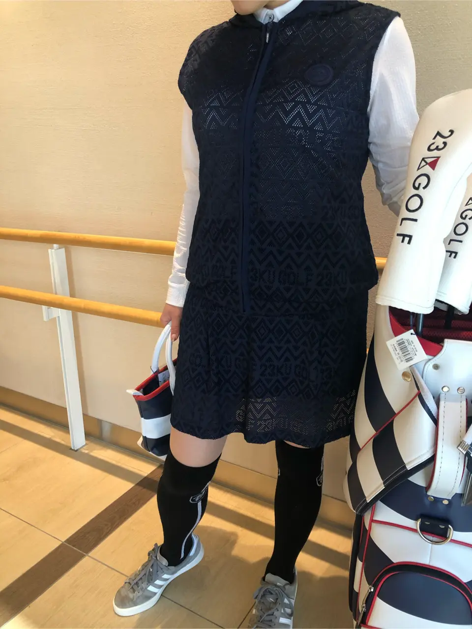 23区GOLF 早川 コーディネート画像