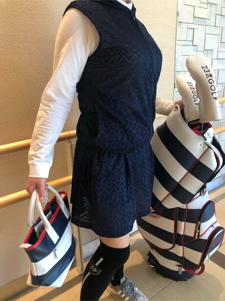 23区GOLF 早川 コーディネート画像