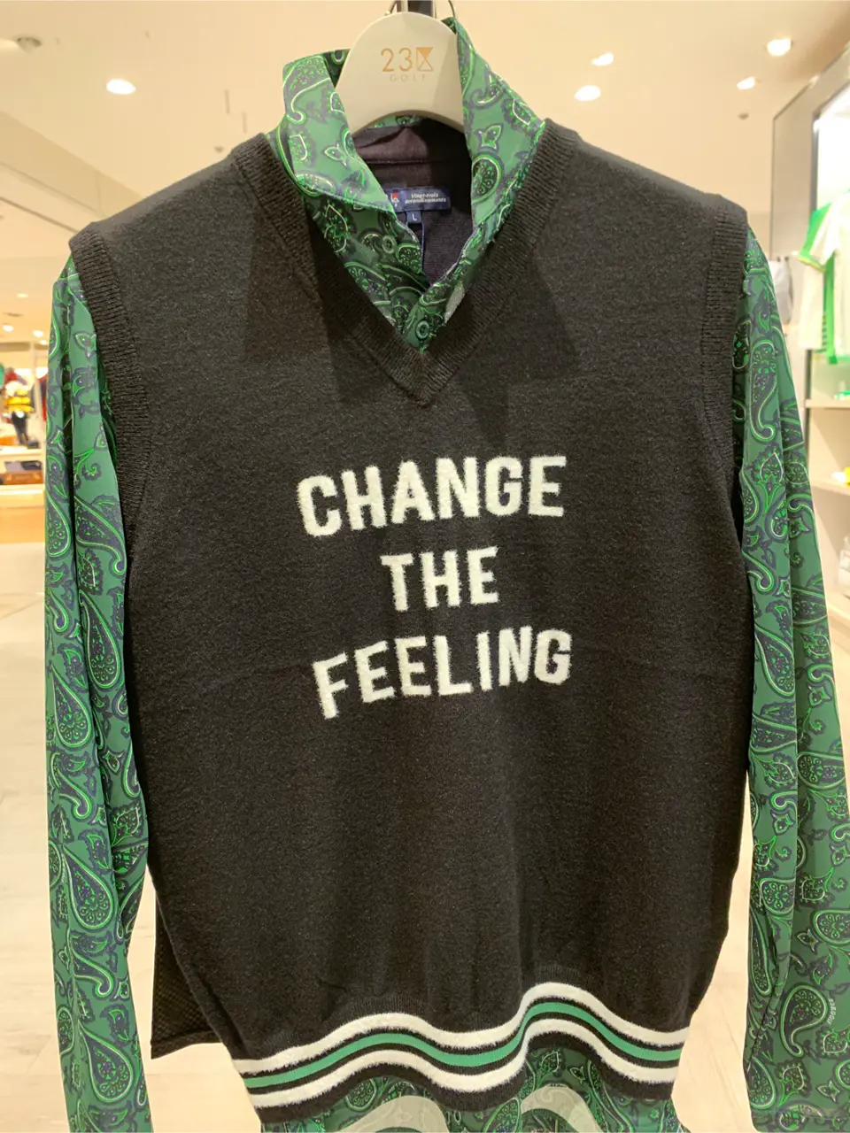 23区GOLF 松屋スタッフ コーディネート画像