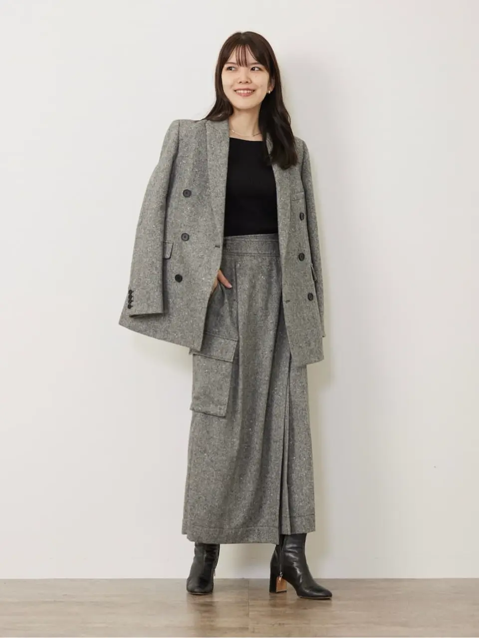 uncrave 若杉 コーディネート画像