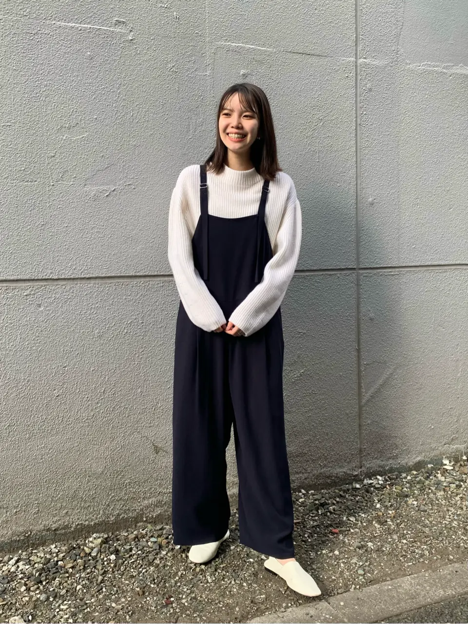 #Newans 若杉 コーディネート画像