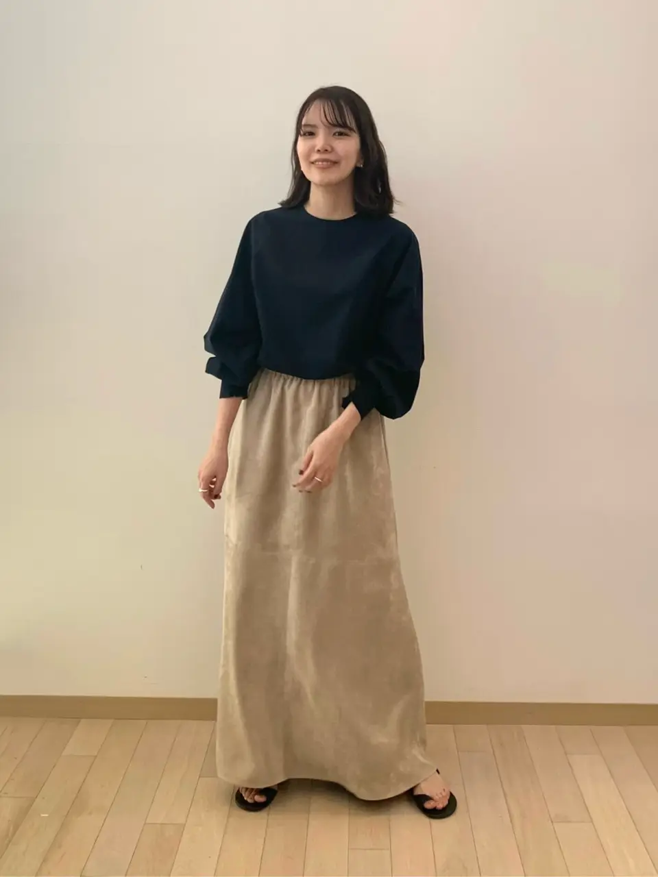 #Newans 若杉 コーディネート画像