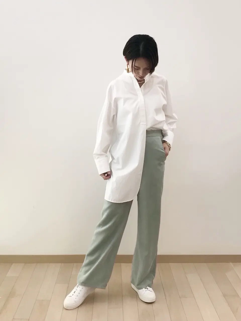 #Newans 田野井 コーディネート画像