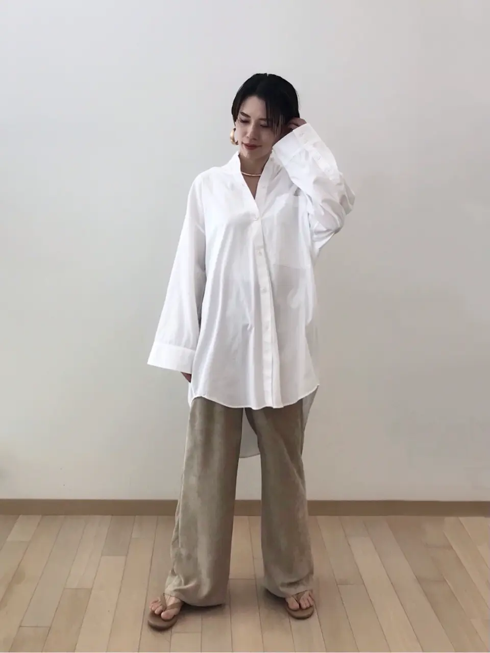 #Newans 田野井 コーディネート画像