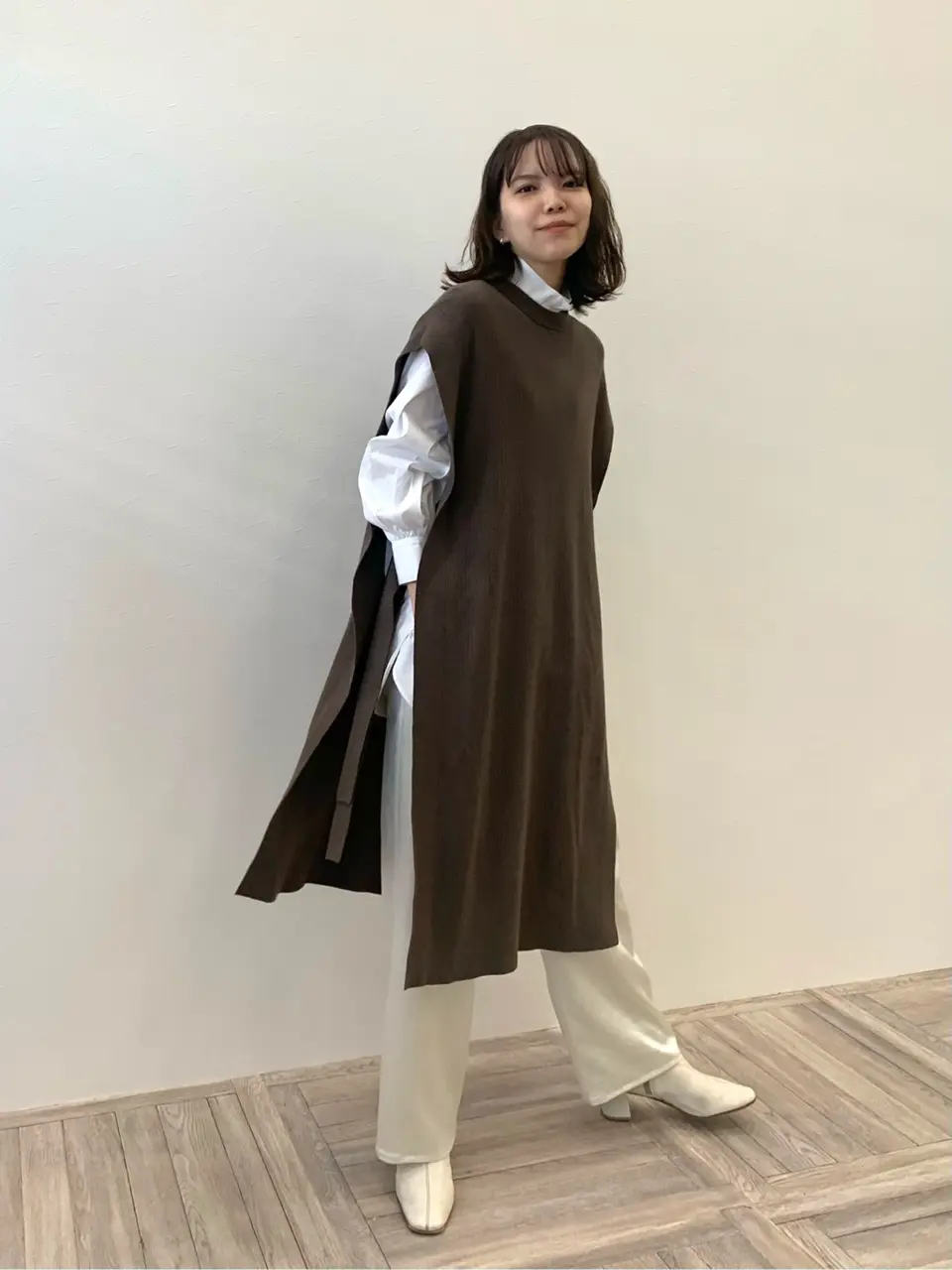 #Newans 若杉 コーディネート画像