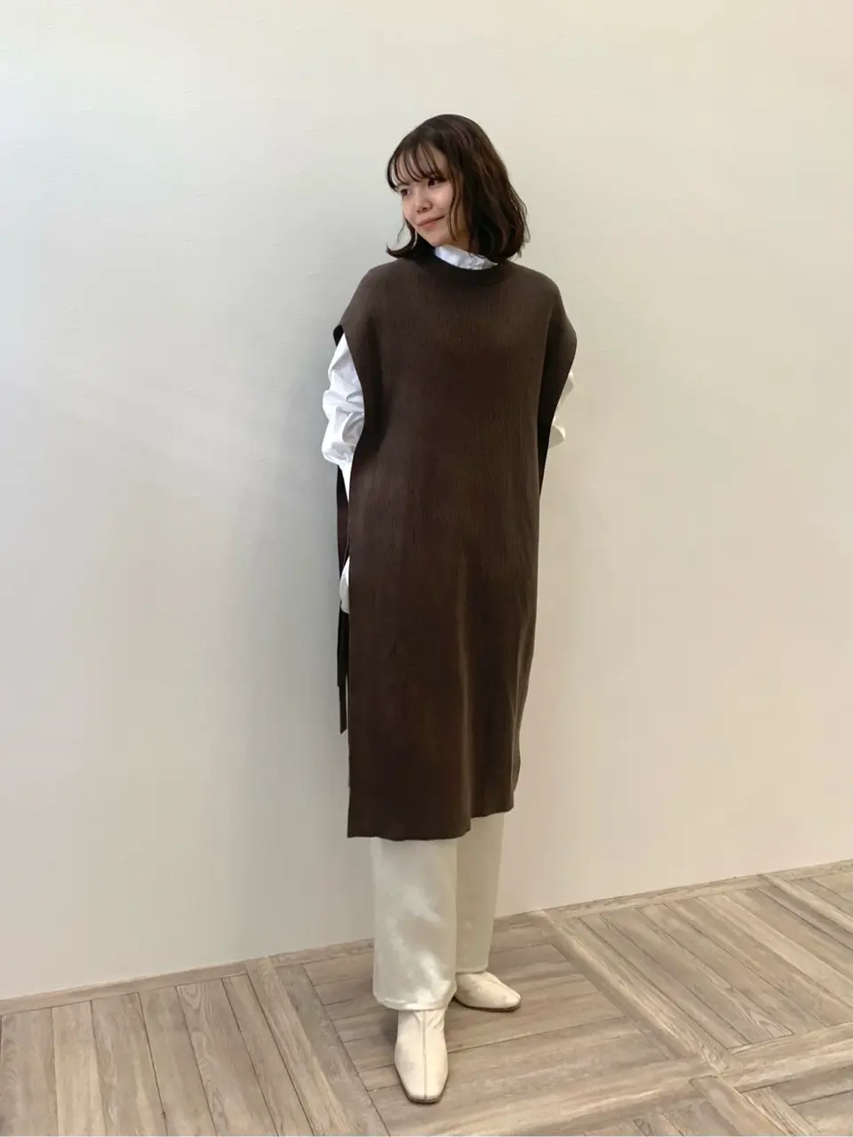 #Newans 若杉 コーディネート画像