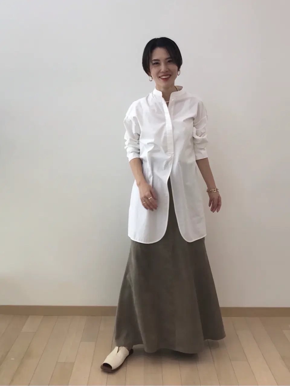 #Newans 田野井 コーディネート画像