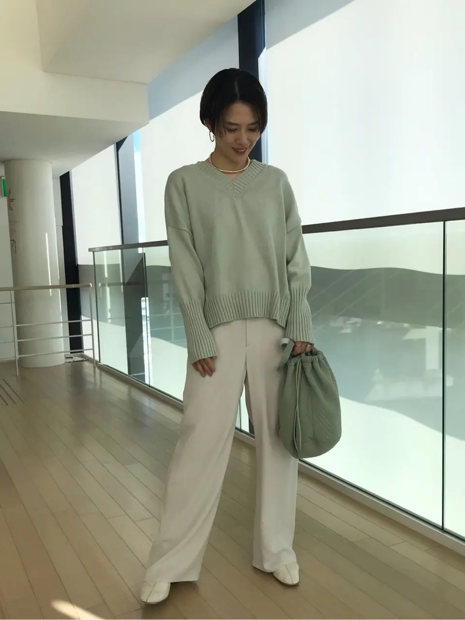 #Newans 田野井 コーディネート画像