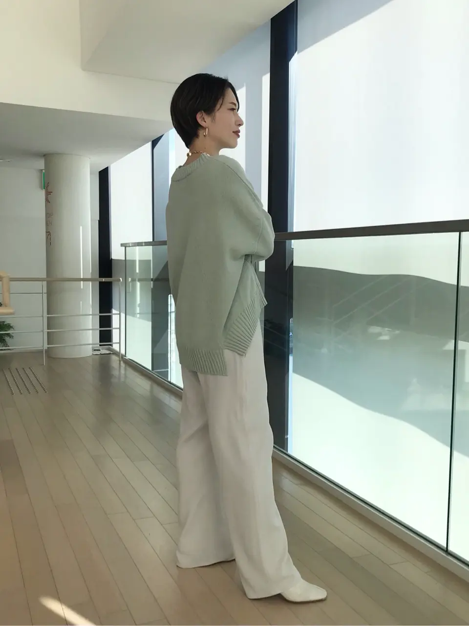 #Newans 田野井 コーディネート画像