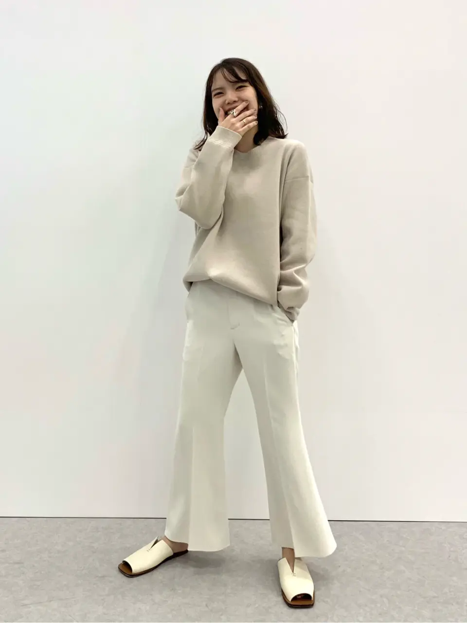 #Newans 若杉 コーディネート画像