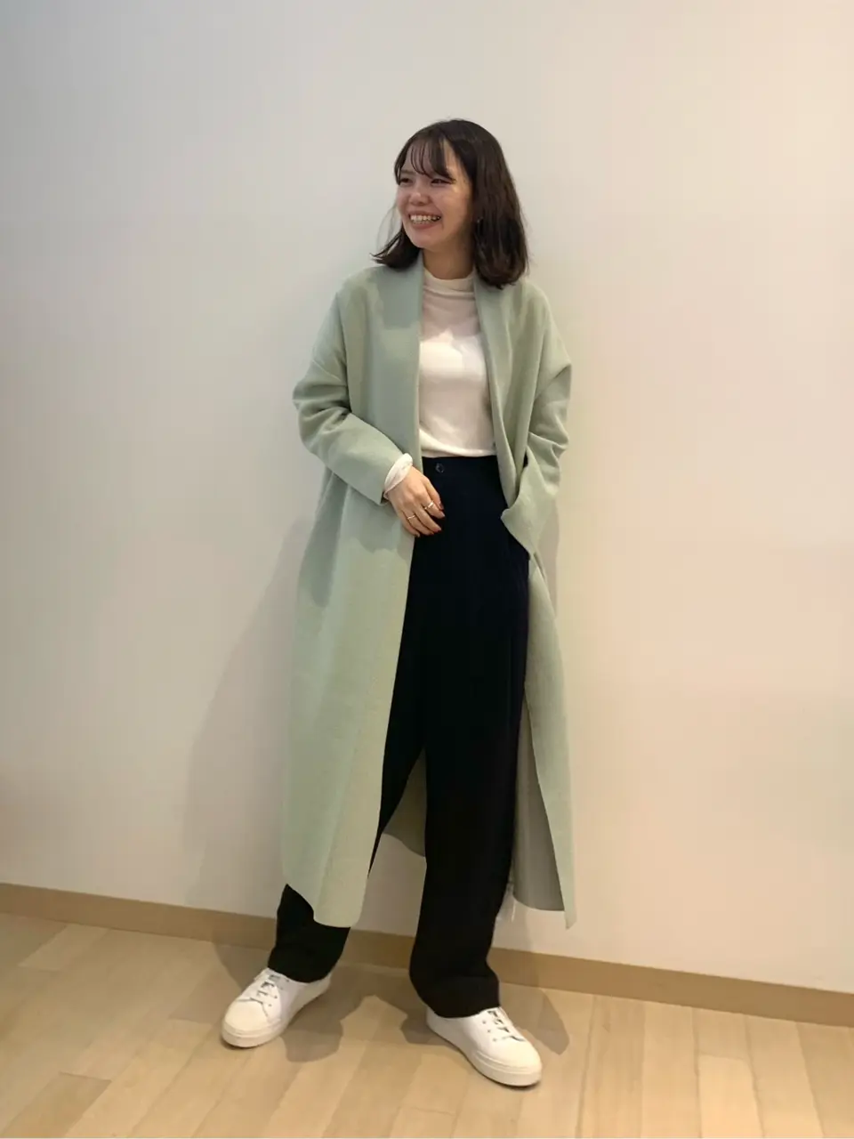 #Newans 若杉 コーディネート画像