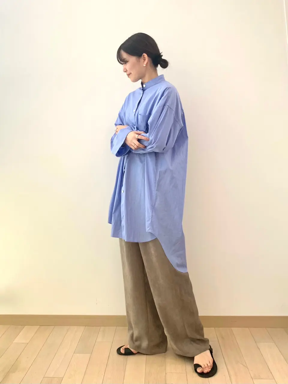 #Newans 若杉 コーディネート画像