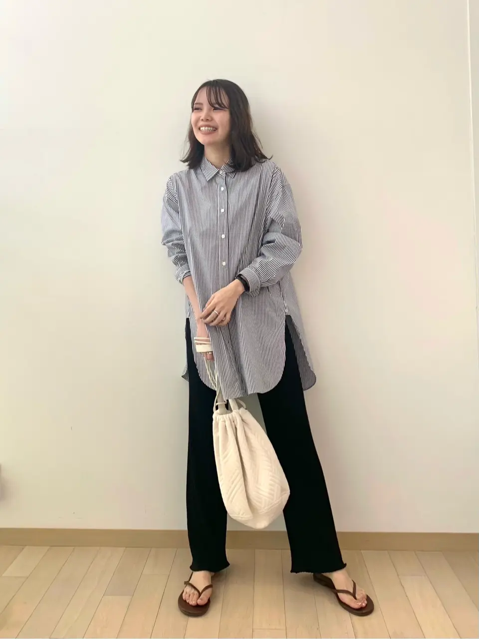 #Newans 若杉 コーディネート画像