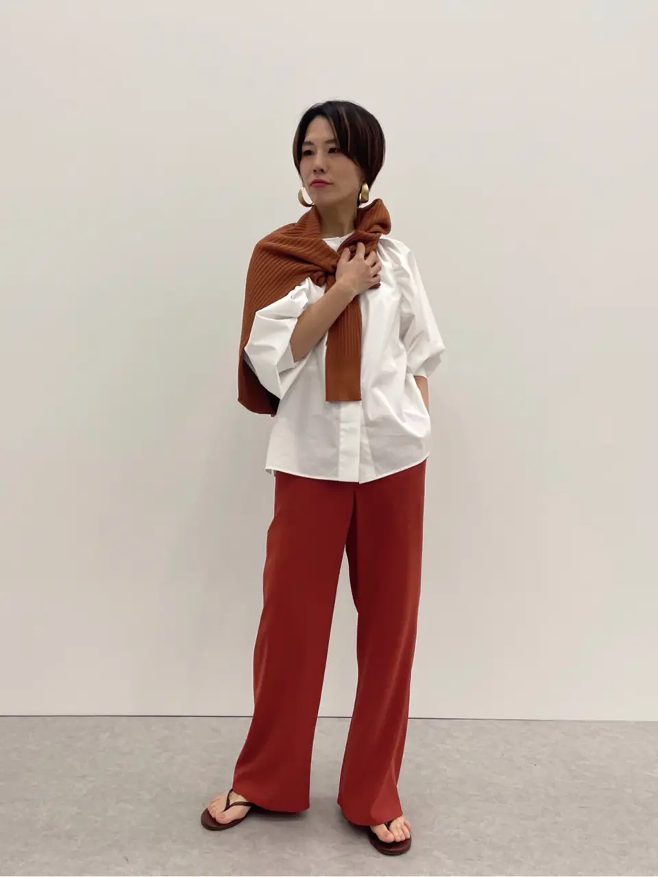 #Newans 田野井 コーディネート画像