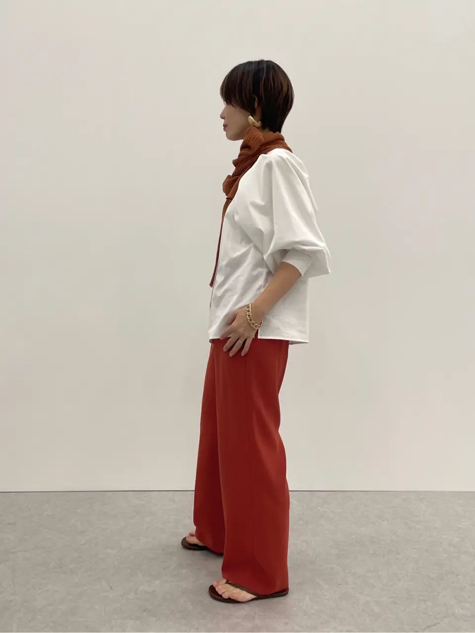 #Newans 田野井 コーディネート画像