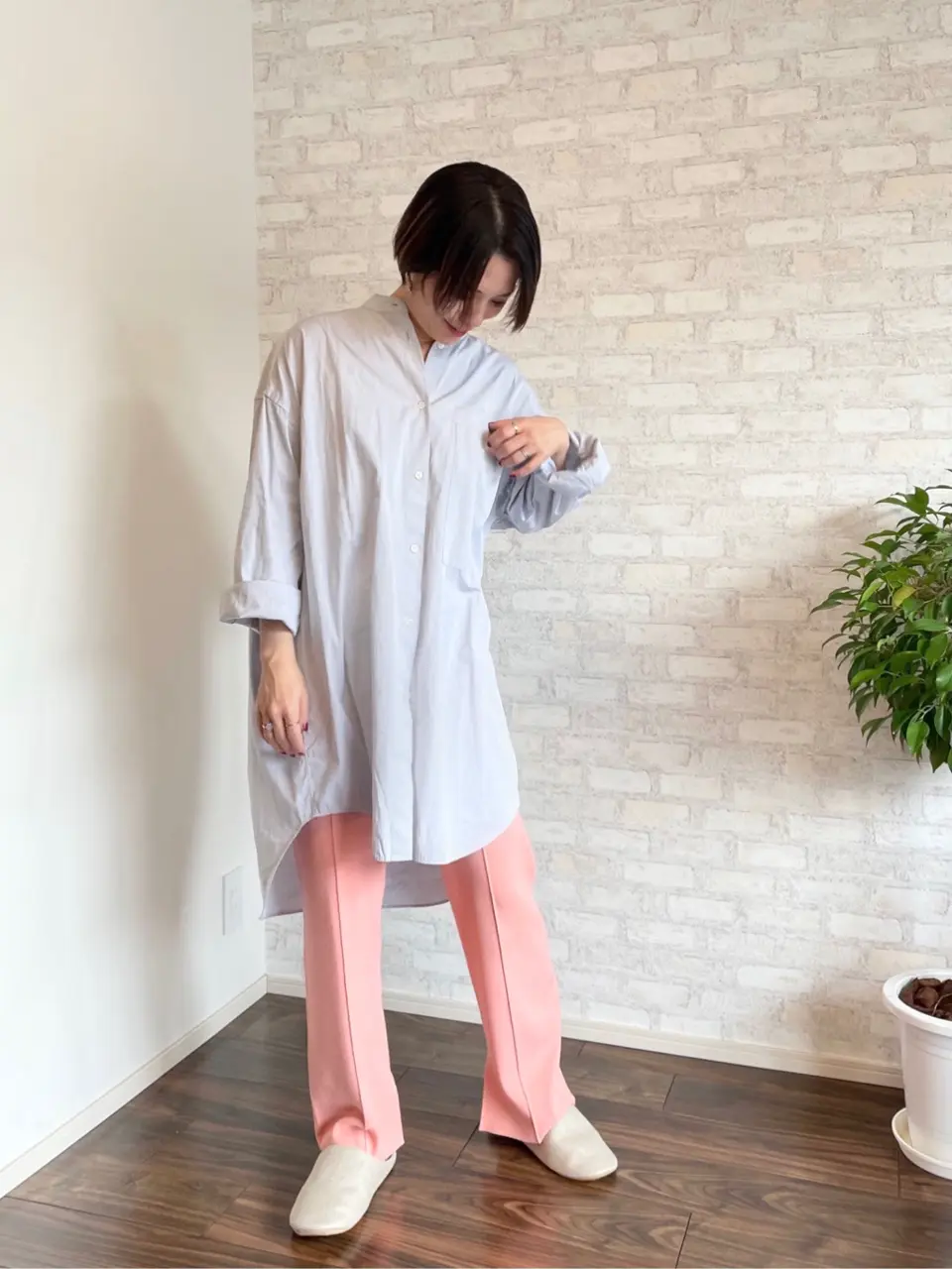 #Newans 田野井 コーディネート画像