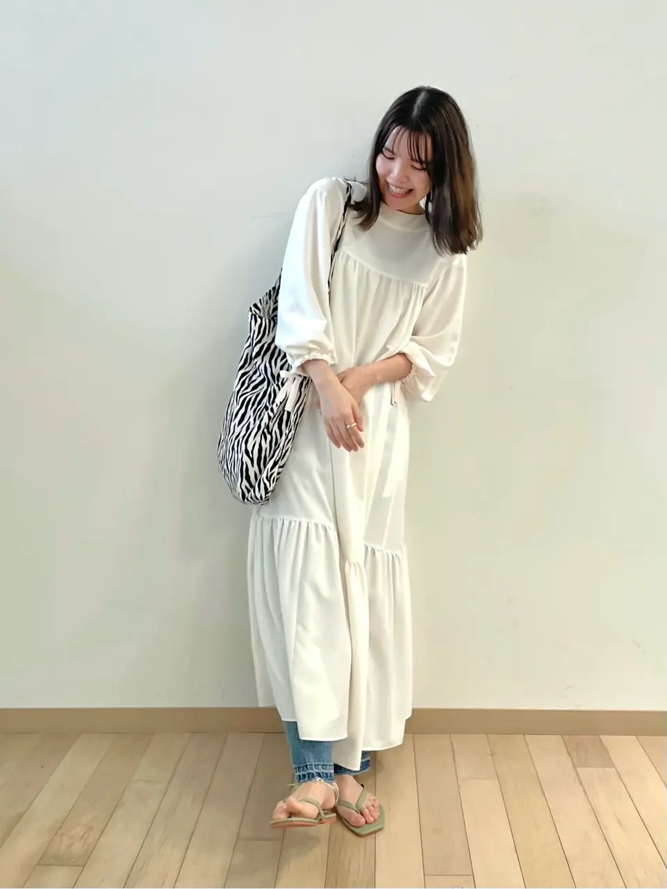 #Newans 若杉 コーディネート画像