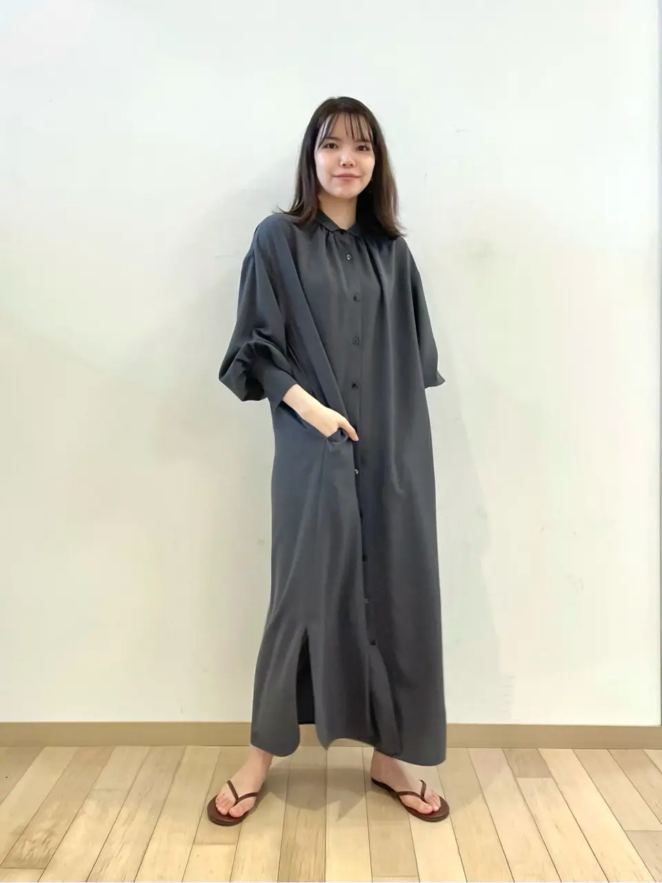 #Newans 若杉 コーディネート画像