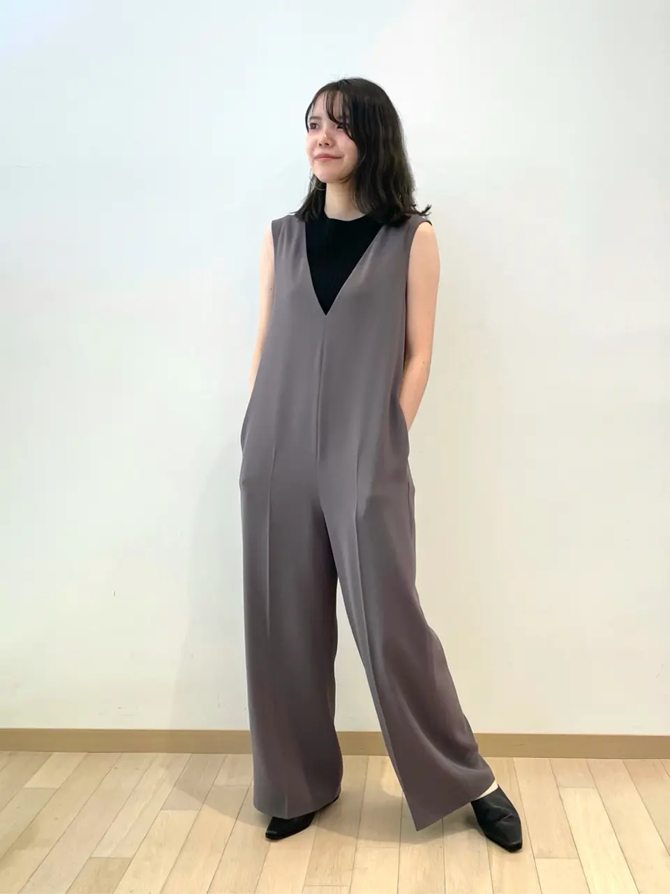 #Newans 若杉 コーディネート画像