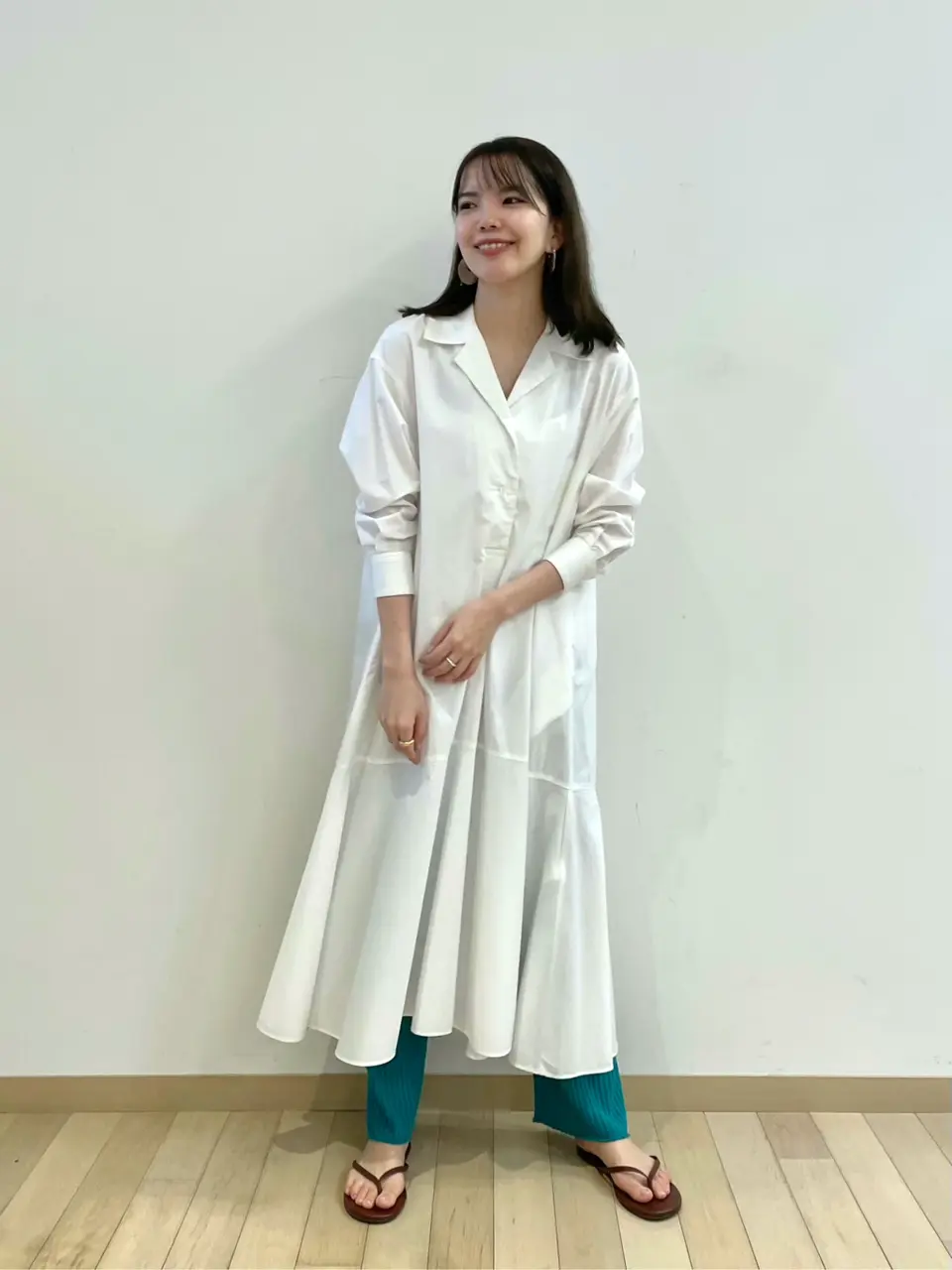 #Newans 若杉 コーディネート画像