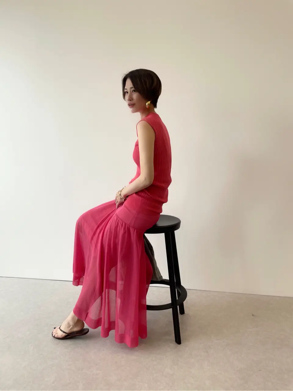 #Newans 田野井 コーディネート画像