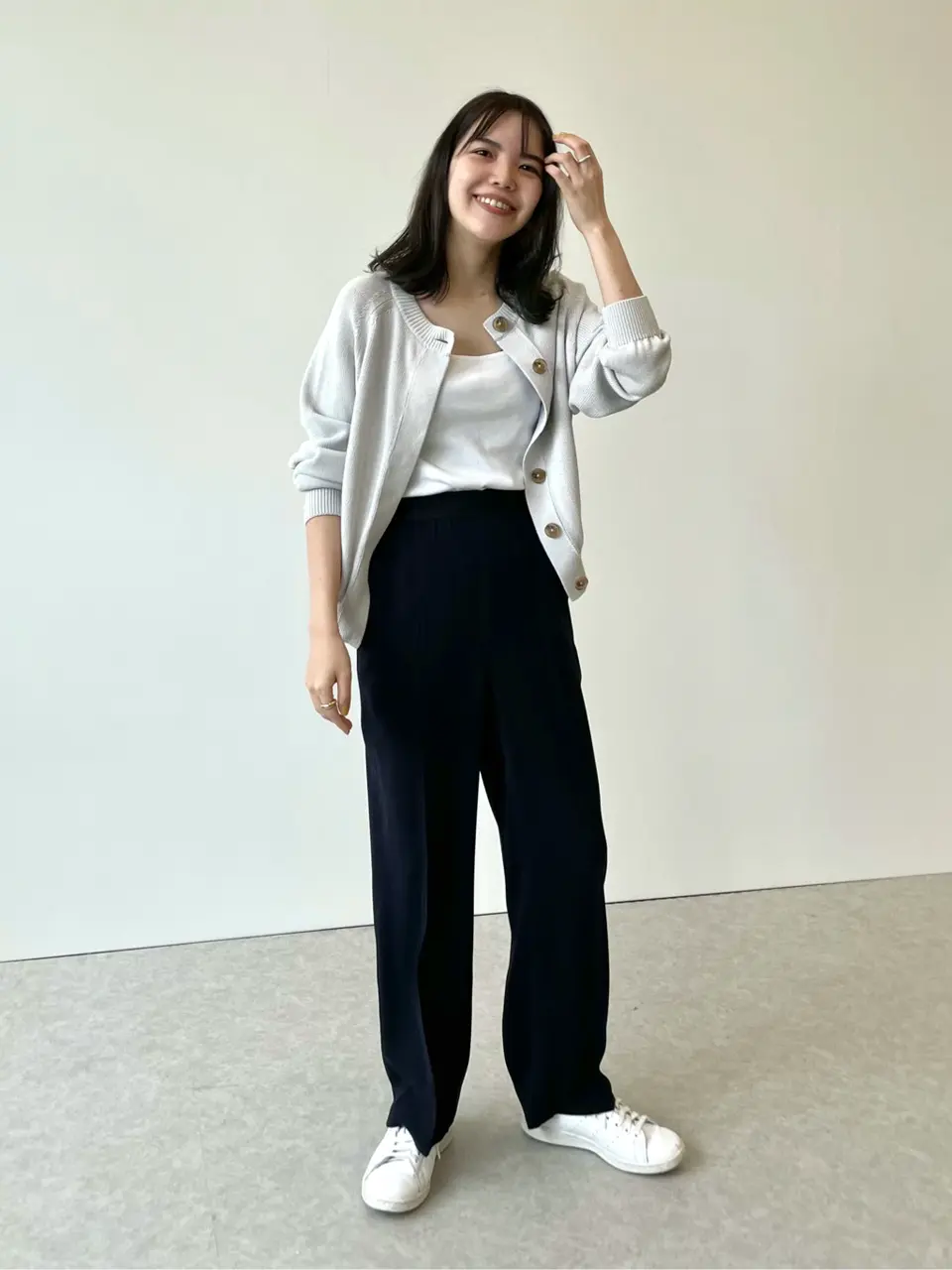 #Newans 若杉 コーディネート画像